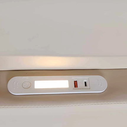 Lit 1 place 90x200 avec tiroir – PU avec LED & USB